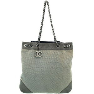 Chanel Python Chain Tote Bag